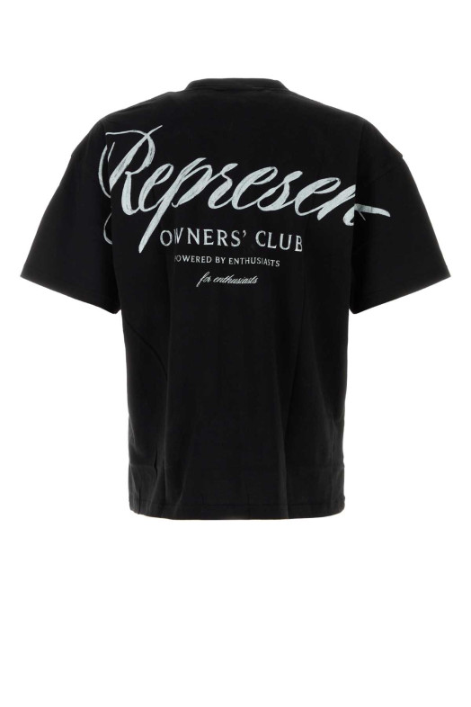 Black cotton t-shirt REPRESENT (OCM41201)