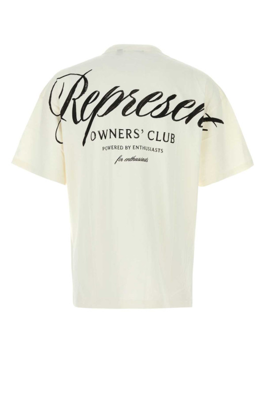White cotton Represent Owners Club t-shirt REPRESENT (OCM41201)