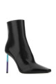 Ботильоны Allen из черной кожи наппа, цвет OFF WHITE (OWID014F22LEA002) OFF-WHITE