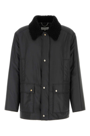 Graphite polyester padded jacket MAISON MARGIELA (S50AM0664S76420)