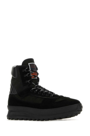 Black leather Climber sneakers MAISON MARGIELA (S57WS0479P6223)