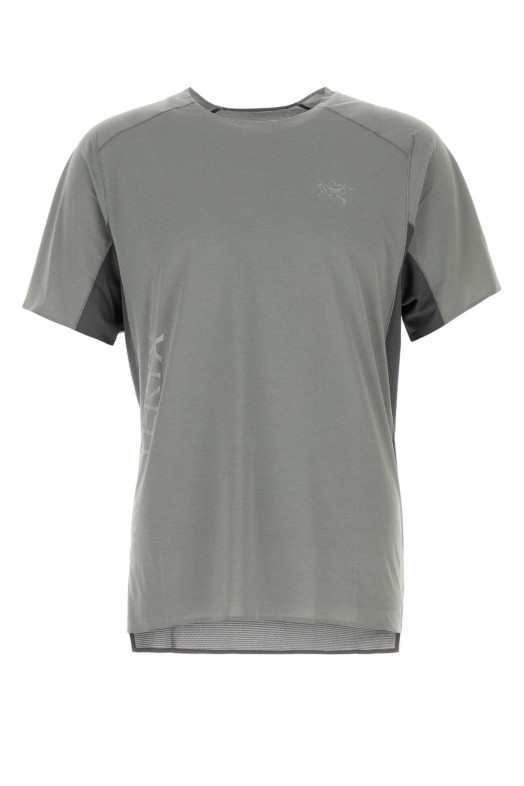 Серый полиэстеровый футболка ARC'TERYX (X000010340) ARC'TERYX