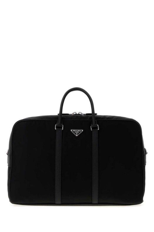 Black Re-Nylon travel bag Black PRADA (2VC0422DMH)