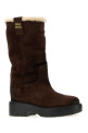 Dark brown suede boots MIU MIU (5U270EFZF553AE4)