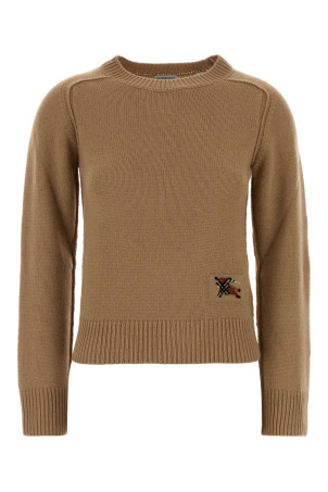 Beige wool blend sweater BURBERRY (8127144)