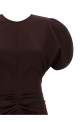 'Bela' dress Bordeaux