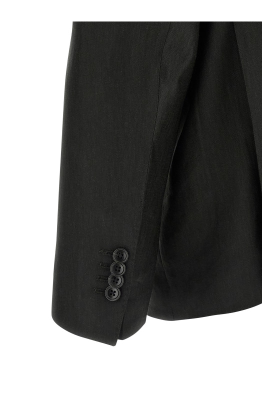 'Vesuvio' dress Black