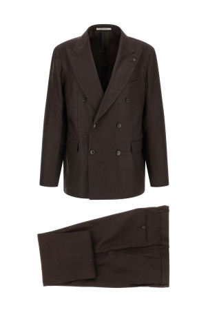 'Vesuvio' dress Brown