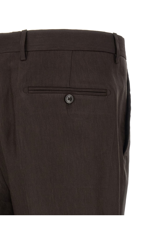 'Vesuvio' dress Brown