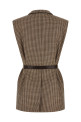Жилет с ремнями, бежевый BRUNELLO CUCINELLI MG5467259PC001