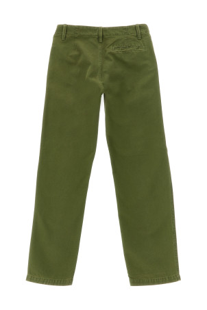 Штани-карго з канвасу, зелені STONE ISLAND JUNIOR L2S163100001S0104V015G