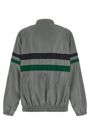 Silk blouson tec Gray