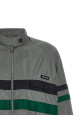 Silk blouson tec Gray
