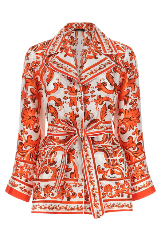 'Vanity' shirt orange