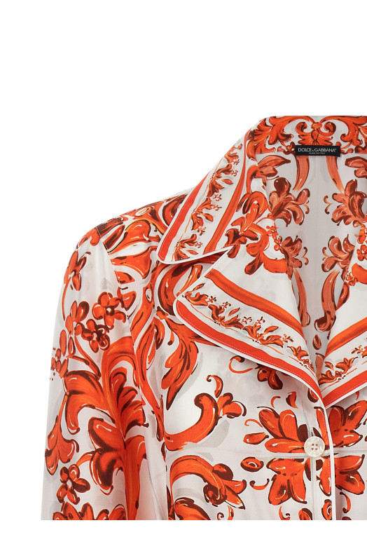 'Vanity' shirt orange