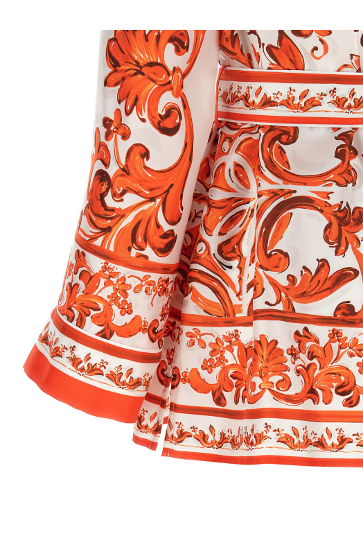 'Vanity' shirt orange