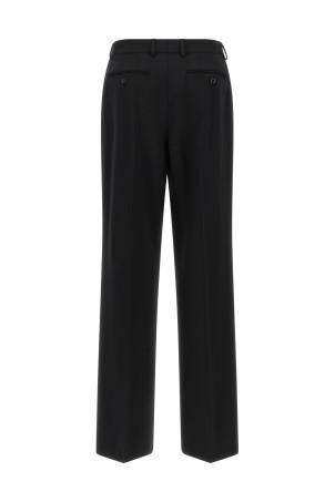 Брюки с двойной завязкой, черные DOLCE & GABBANA FTC17TFUBG3N0000