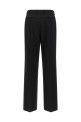 Брюки с двойной завязкой, черные DOLCE & GABBANA FTC17TFUBG3N0000