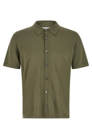 Knitted shirt Green