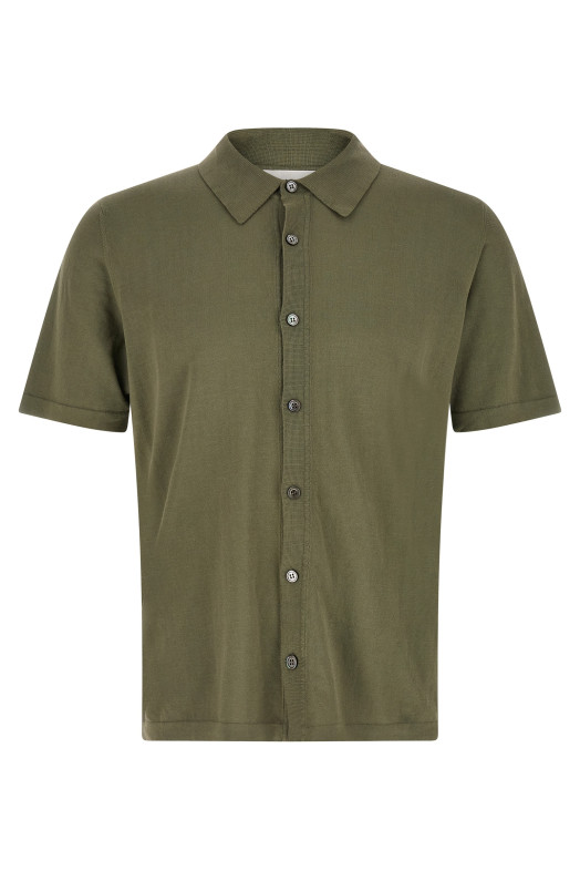 Knitted shirt Green