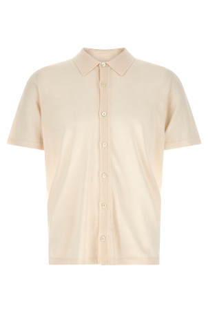 Knitted shirt White