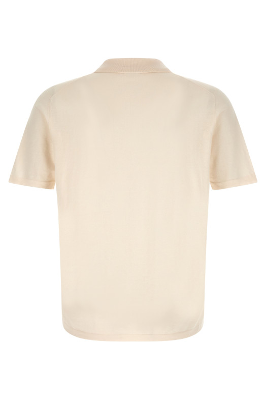 Knitted shirt White