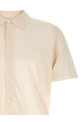 Knitted shirt White