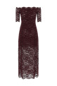 Lace dress Purple