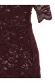 Lace dress Purple