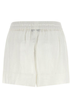 Linen shorts White