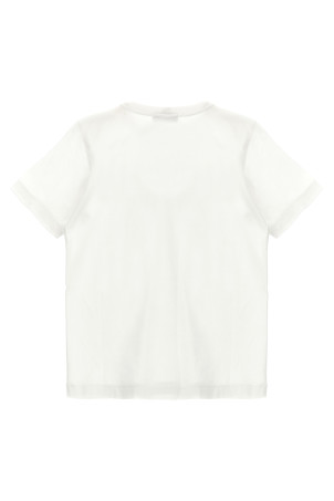 'Compass' logo T-shirt White