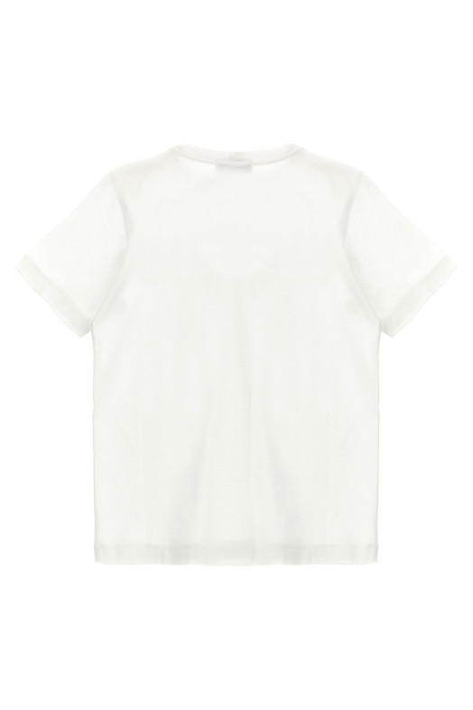 'Compass' logo T-shirt White
