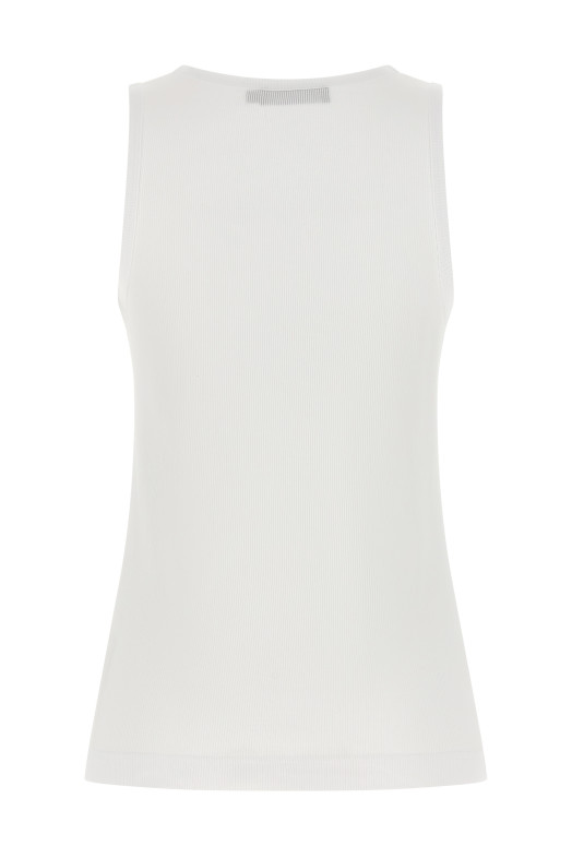 'DG' tank top White