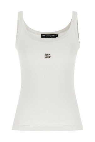 'DG' top White