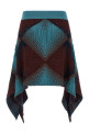 'Ikat Argyle' skirt Blue