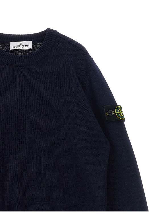 'Badge Logo' sweater Blue