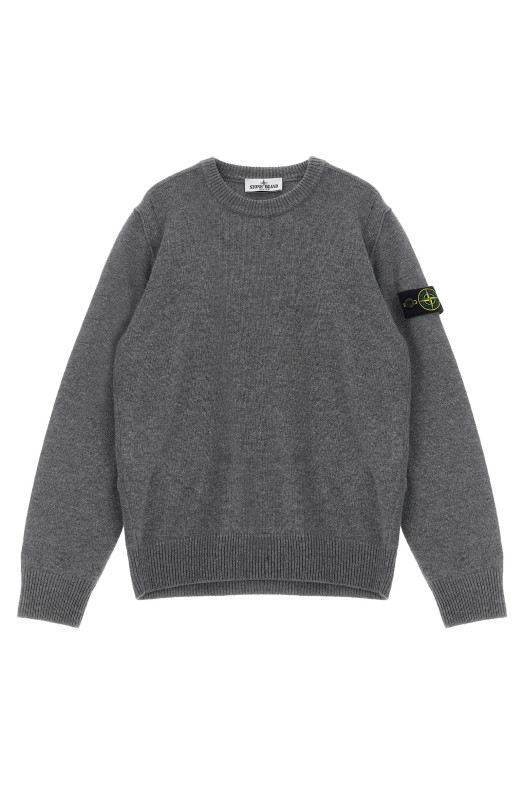 'Badge Logo' sweater Gray