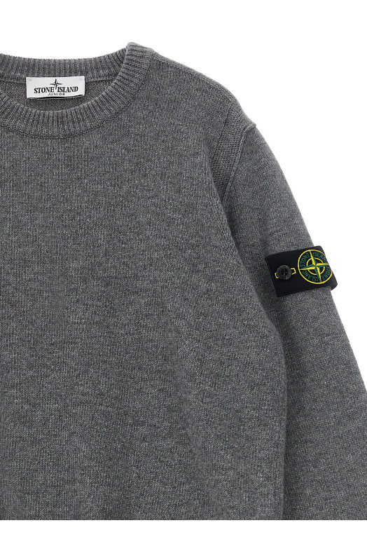 'Badge Logo' sweater Gray