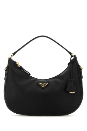 Black leather handbag Black PRADA (1BC2722CYS)