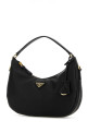 Black leather handbag Black PRADA (1BC2722CYS)