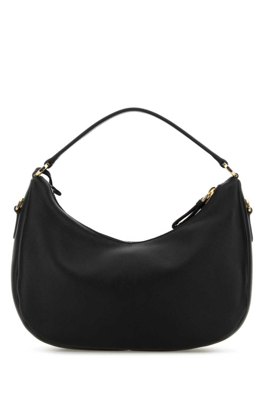 Black leather handbag Black PRADA (1BC2722CYS)