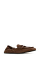 Brown nappa leather Ruches loafers MIU MIU (5D341EFD005EFX)
