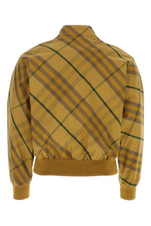 Embroidered cotton bomber jacket BURBERRY (8081418)