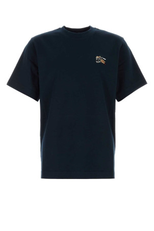 Midnight blue cotton t-shirt BURBERRY (8130144)