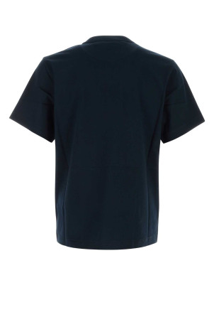 Midnight blue cotton t-shirt BURBERRY (8130144)