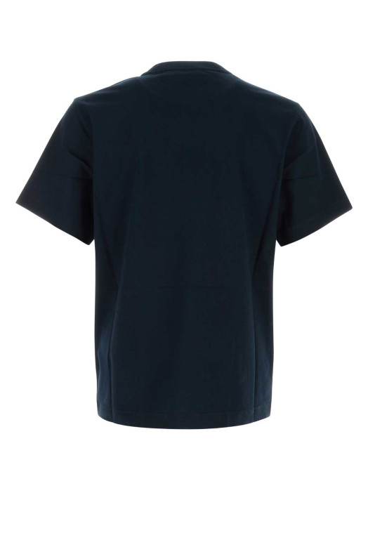 Midnight blue cotton t-shirt BURBERRY (8130144)
