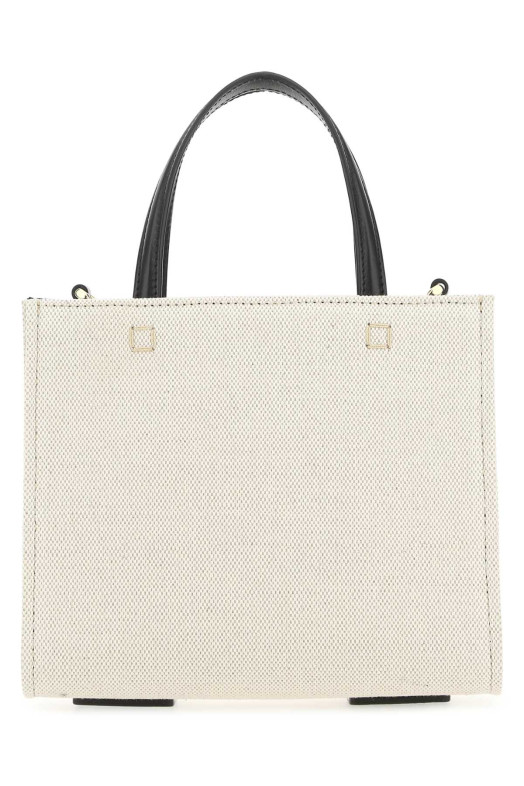 Мини-сумка G-Tote из полотна цвета слоновой кости GIVENCHY (BB50N0B1DR)