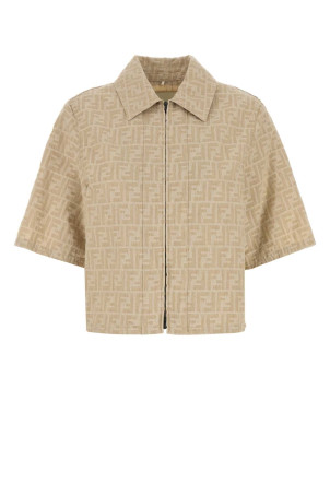 Embroidered denim shirt FENDI (FLF790ASMF)