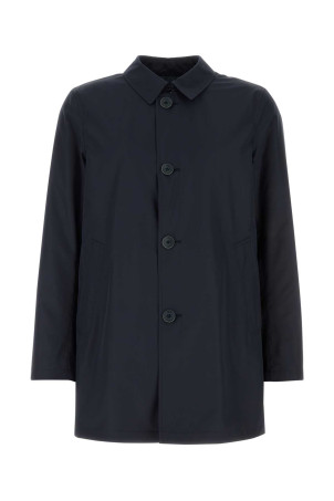 Navy blue polyester jacket HERNO (IM000348U12010ZR)