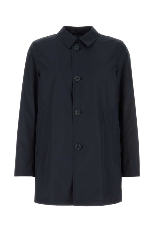 Navy blue polyester jacket HERNO (IM000348U12010ZR)